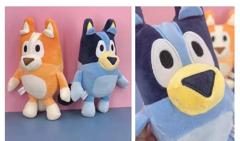 Peluche Kawaii Bluey & Bingo