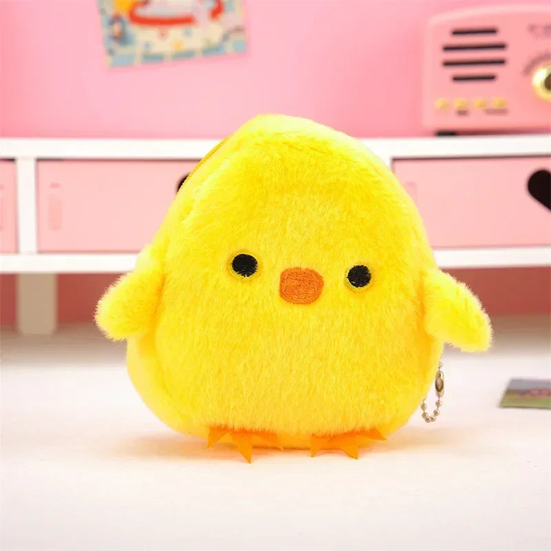 Mini Portefeuille Kawaii en Peluche Poulet 29