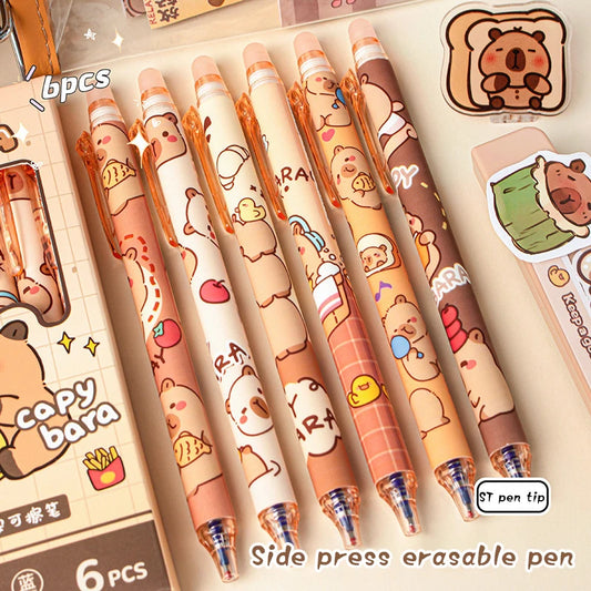 Stylos Gel Capybara Kawaii