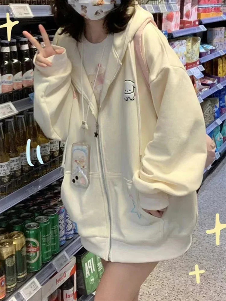 Hoodie Kawaii - Zip up