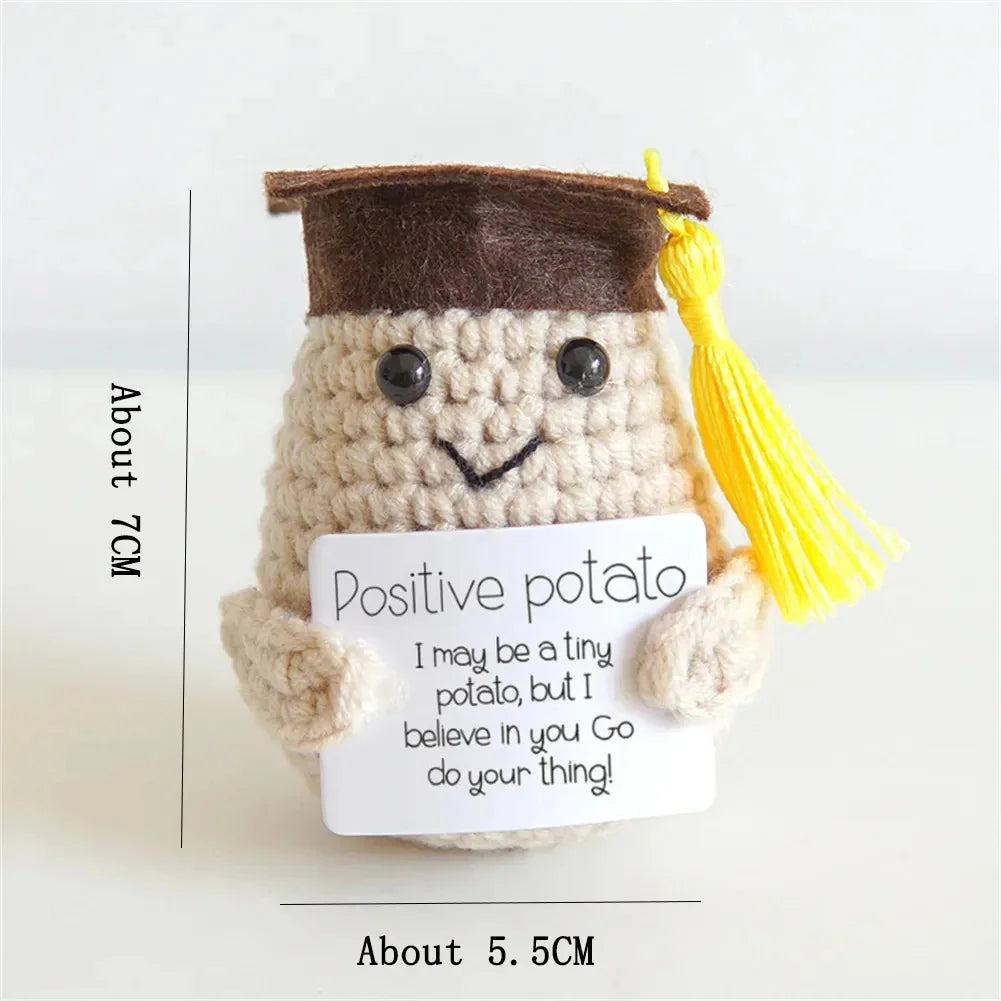Mini fruit/légume fait main Kawaii Patate scolaire