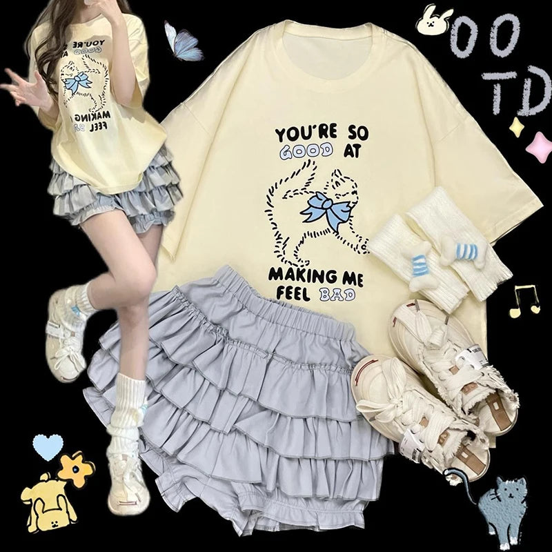Mini Jupe à Volants - Style Lolita/Kawaii