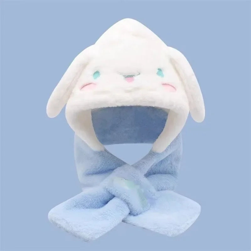 Écharpe-Capuche Kawaii