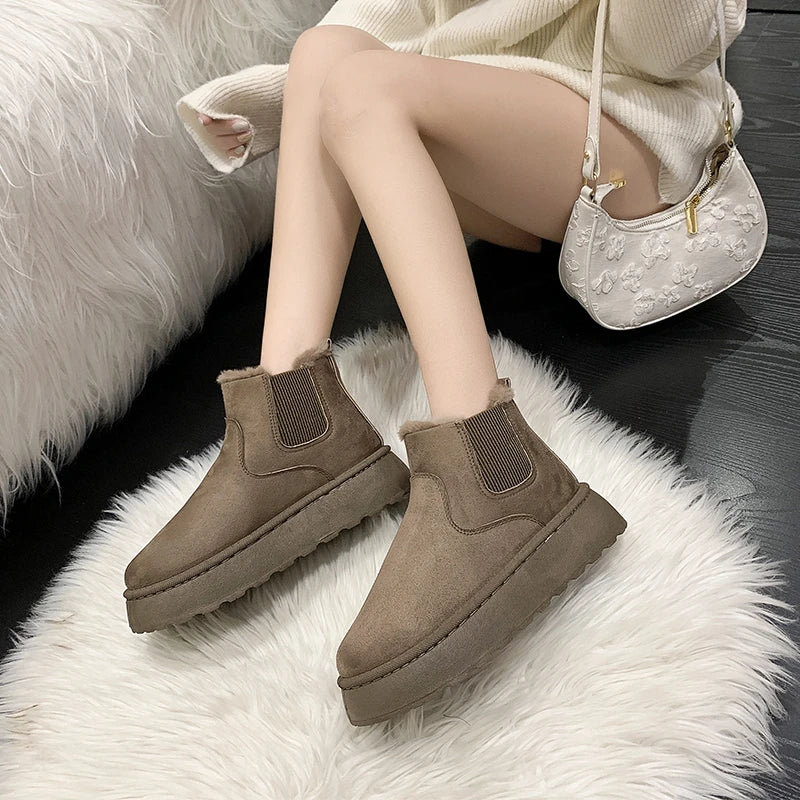 Bottes d’Hiver Kawaii - Chaleur et Confort