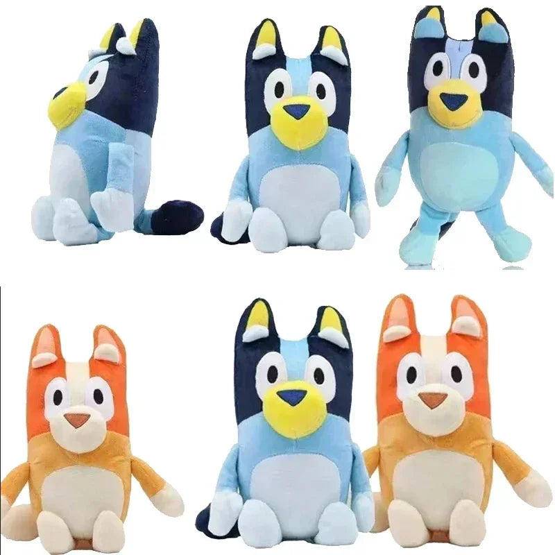 Peluche Kawaii Bluey & Bingo