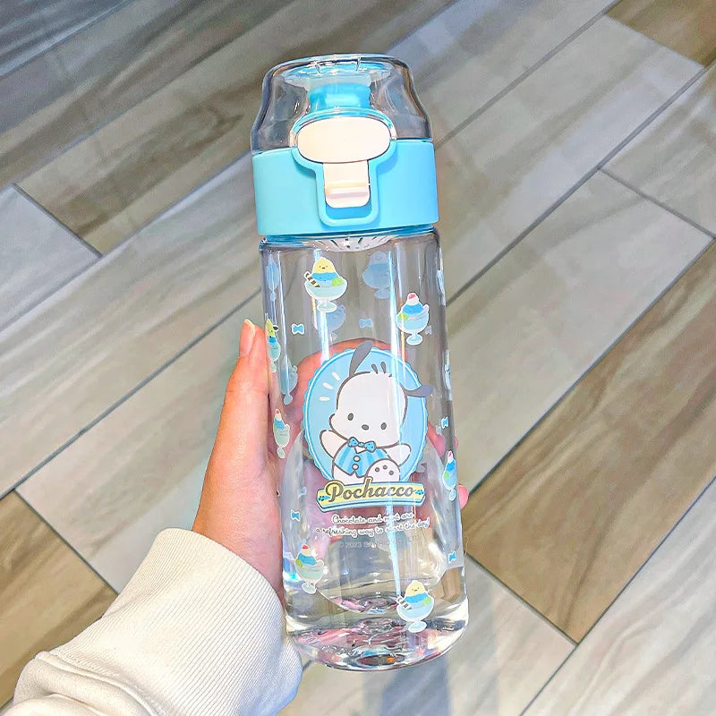 Gourde Kawaii Sanrio - Bouteille Cinnamoroll & Kuromi 550ML