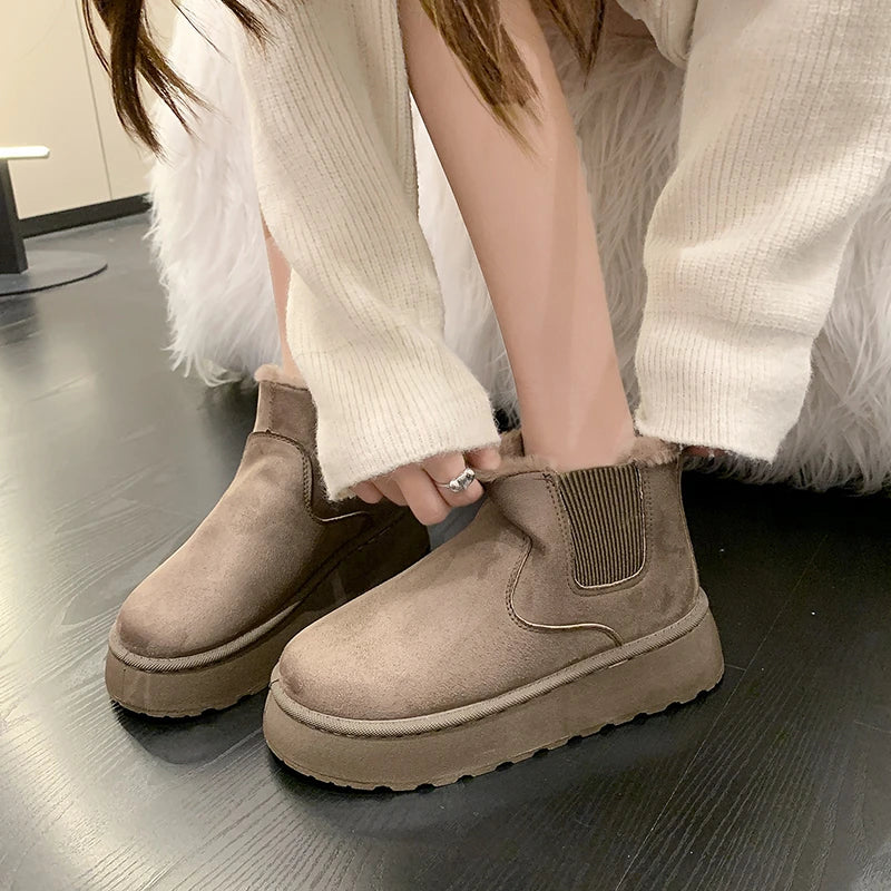 Bottes d’Hiver Kawaii - Chaleur et Confort