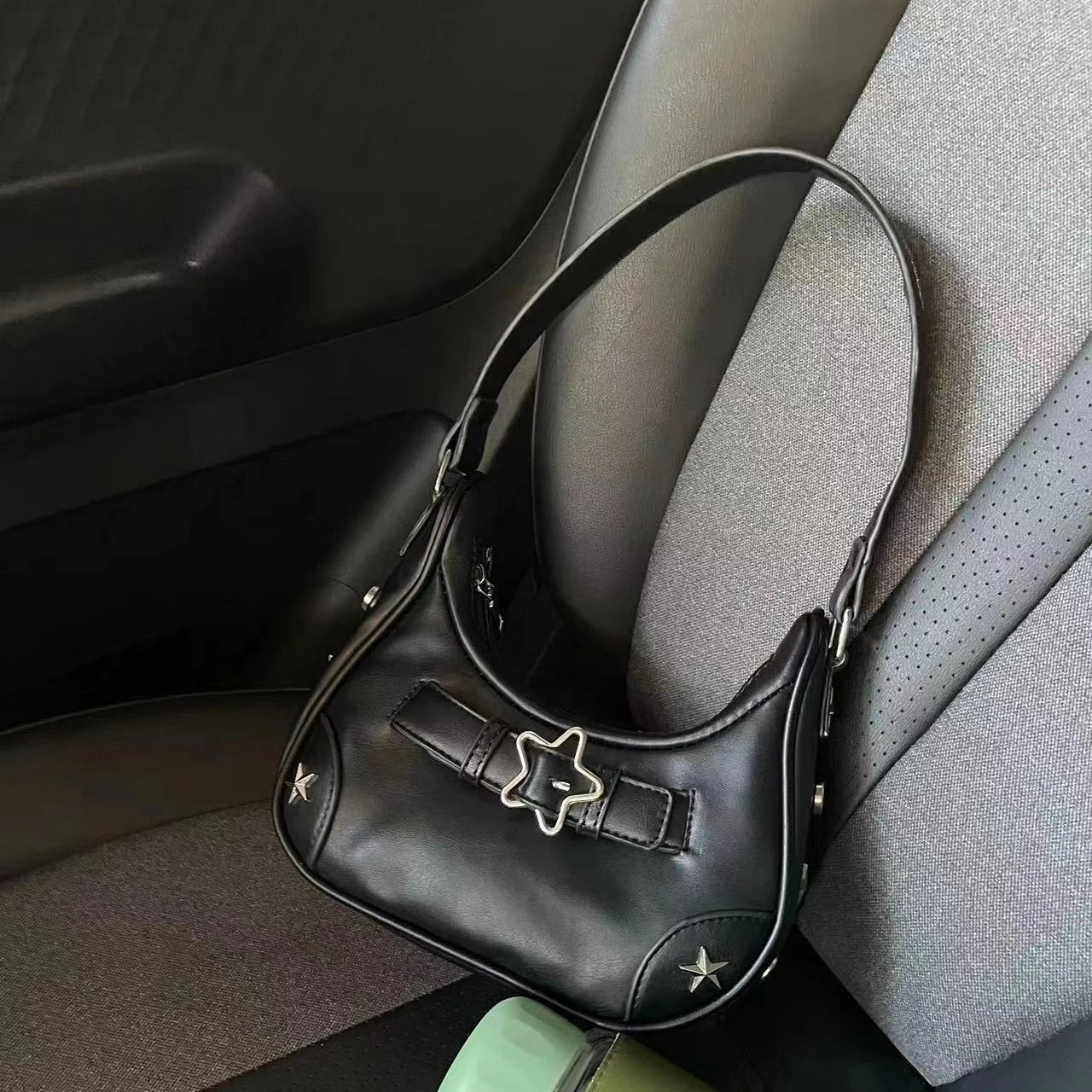 Sac à Bandoulière - Style y2k Noir