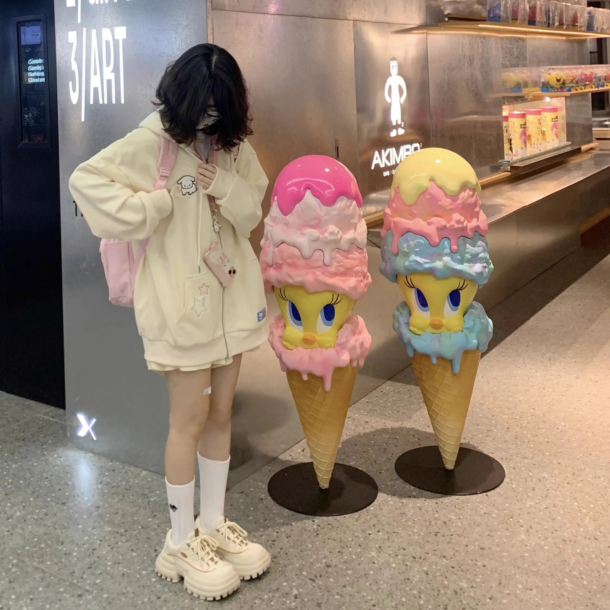 Hoodie Kawaii - Zip up