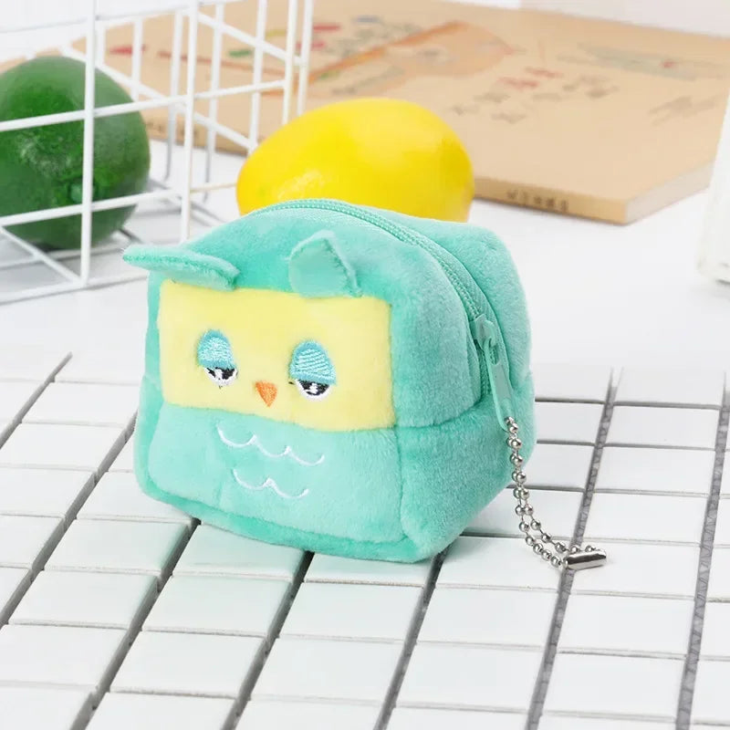 Mini Portefeuille Kawaii en Peluche Poulet 7