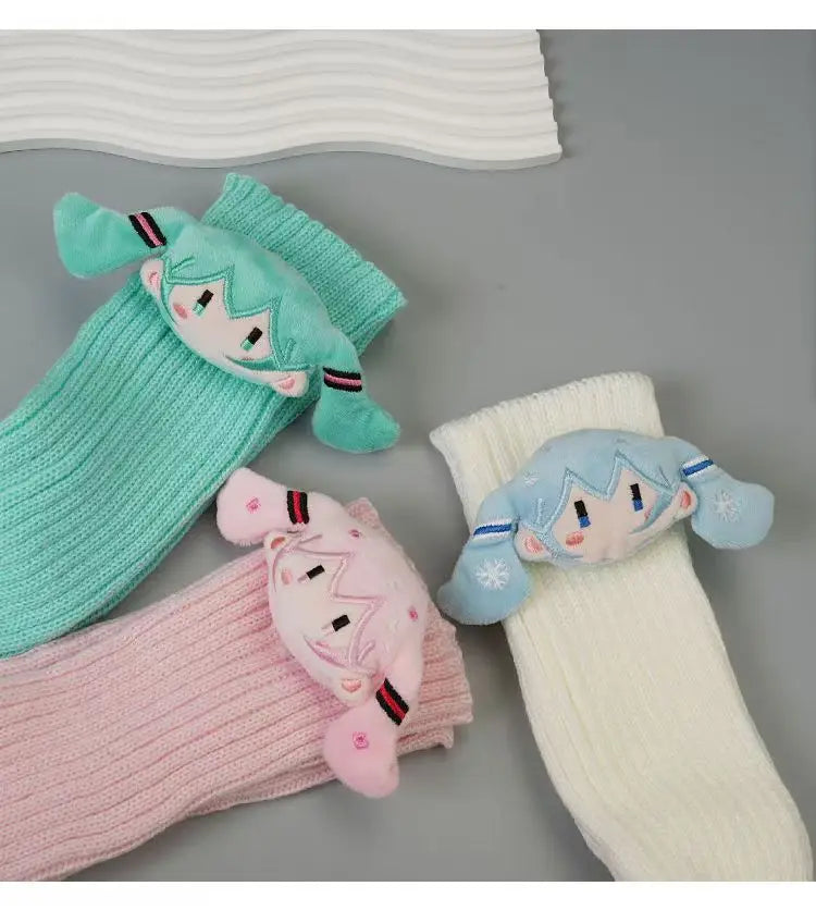 Chaussettes Hautes Kawaii Hatsune Miku