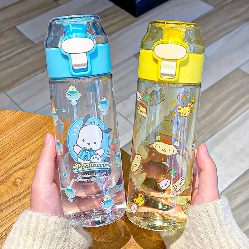 Gourde Kawaii Sanrio - Bouteille Cinnamoroll & Kuromi 550ML