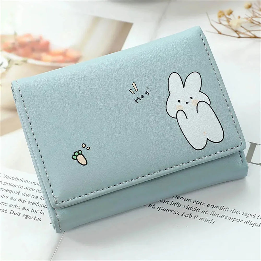 Porte monnaie Kawaii Bleu