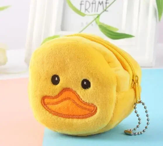Mini Portefeuille Kawaii en Peluche Poulet 15