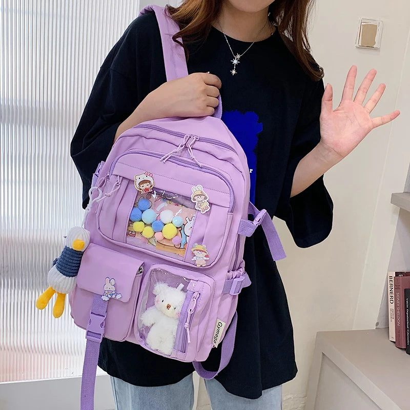 Sac à Dos Multipoches Kawaii
