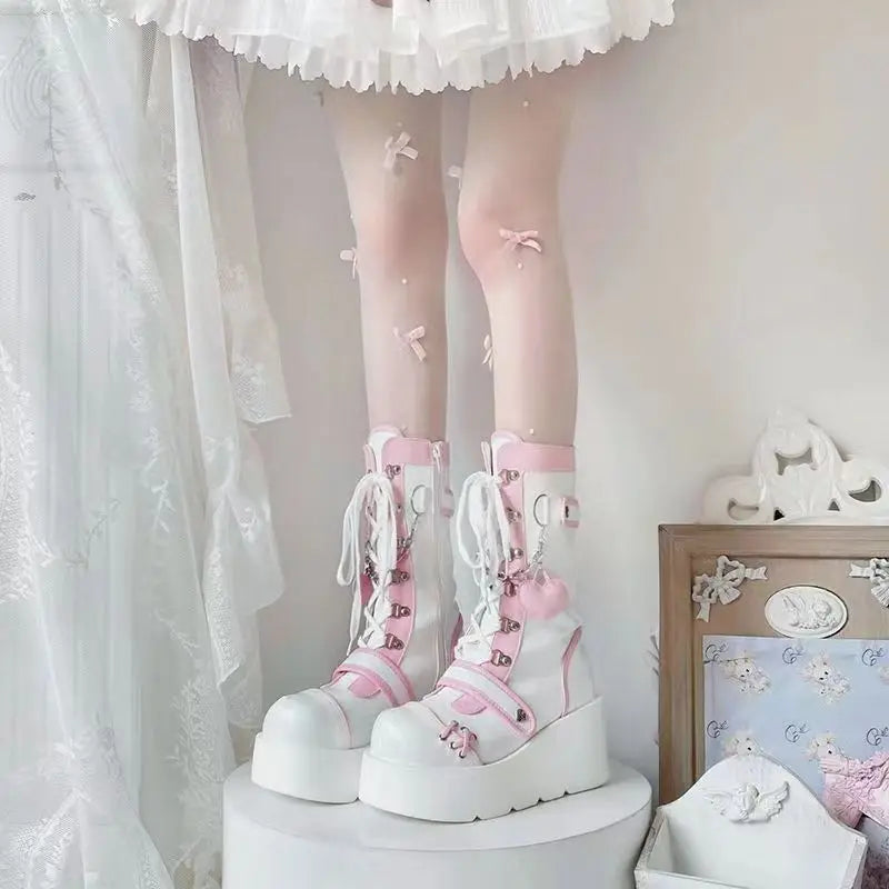 Bottes Lolita Kawaii