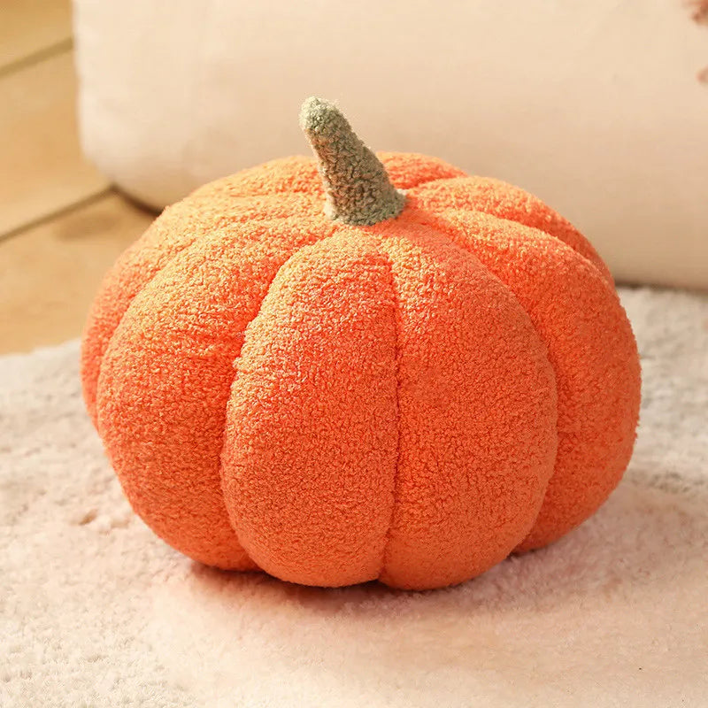 Oreiller Citrouille Kawaii Orange