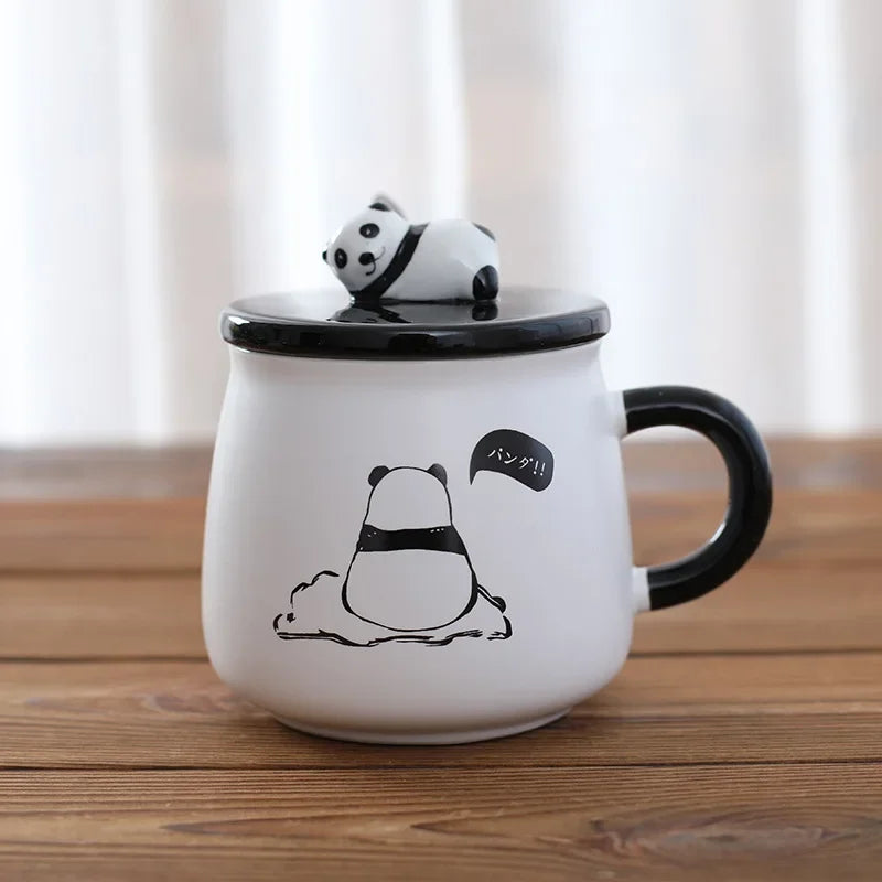 Mug Kawaii Panda en Céramique 450ml 02