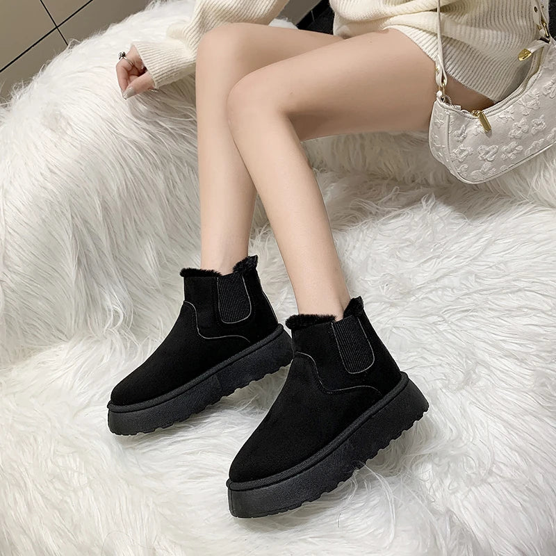 Bottes d’Hiver Kawaii - Chaleur et Confort