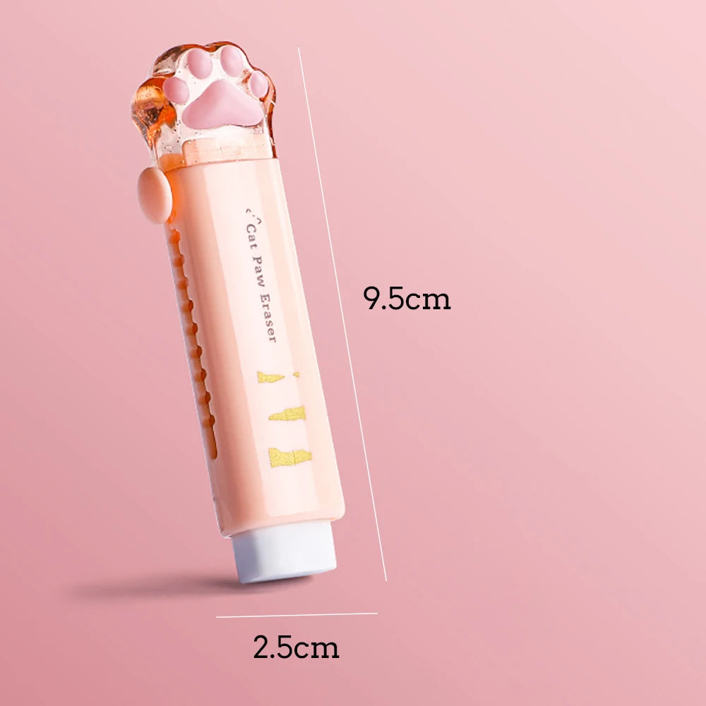 Gomme Patte de Chat Kawaii Orange