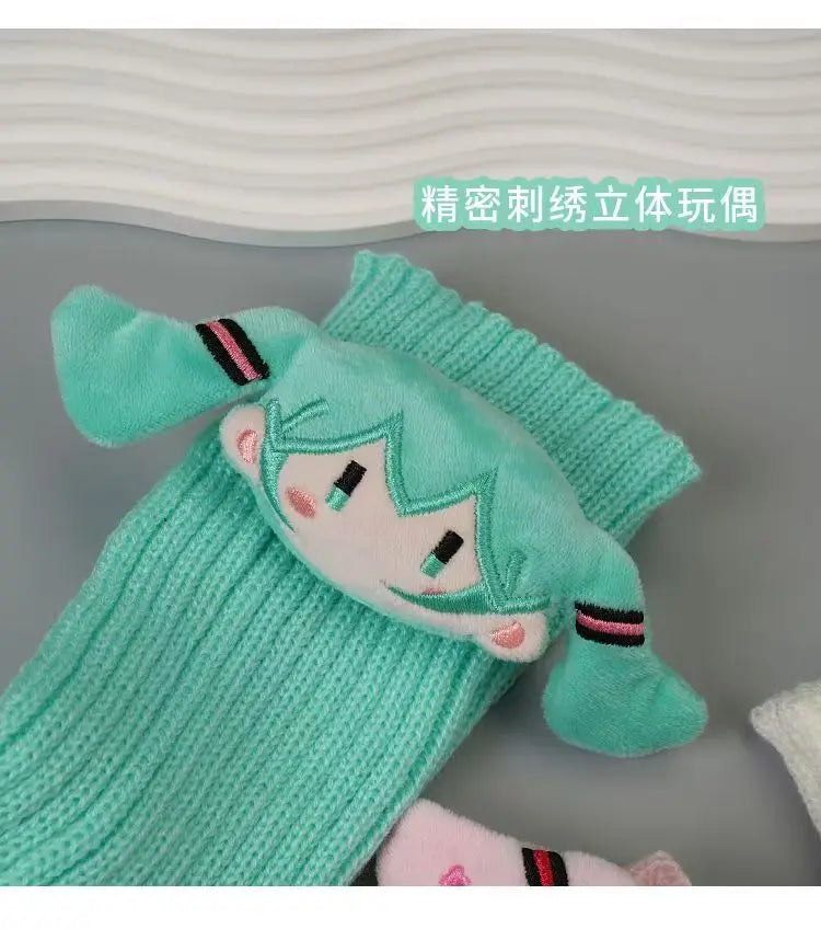 Chaussettes Hautes Kawaii Hatsune Miku