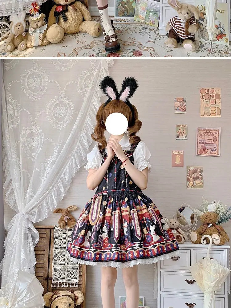Chaussures Kawaii Noeud Papillon - Sandales Lolita à Plateforme
