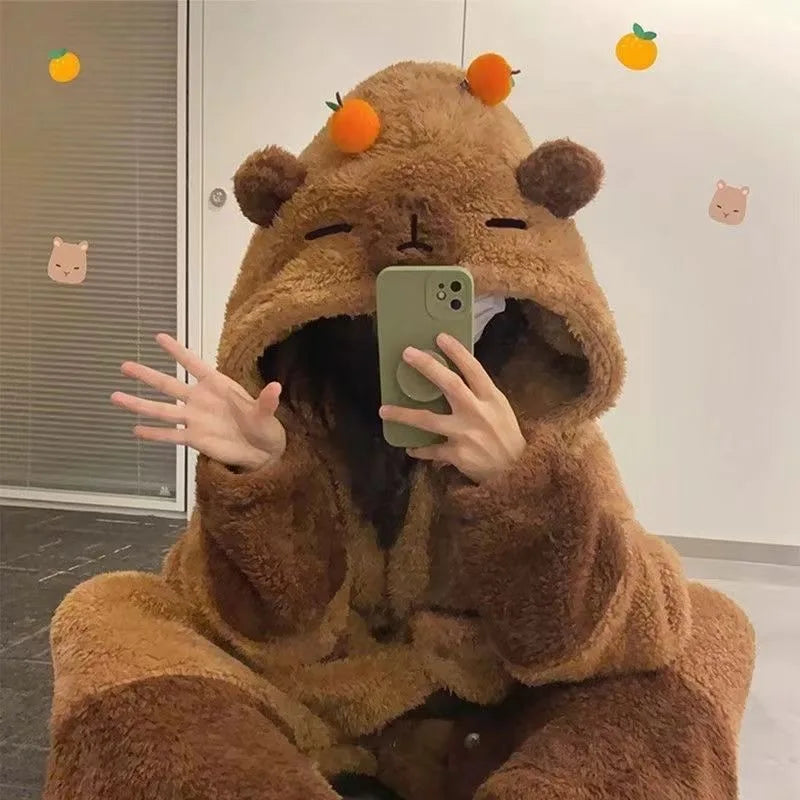 Combinaison Animaux Kawaii – Pyjama Cosplay Animal Capybara