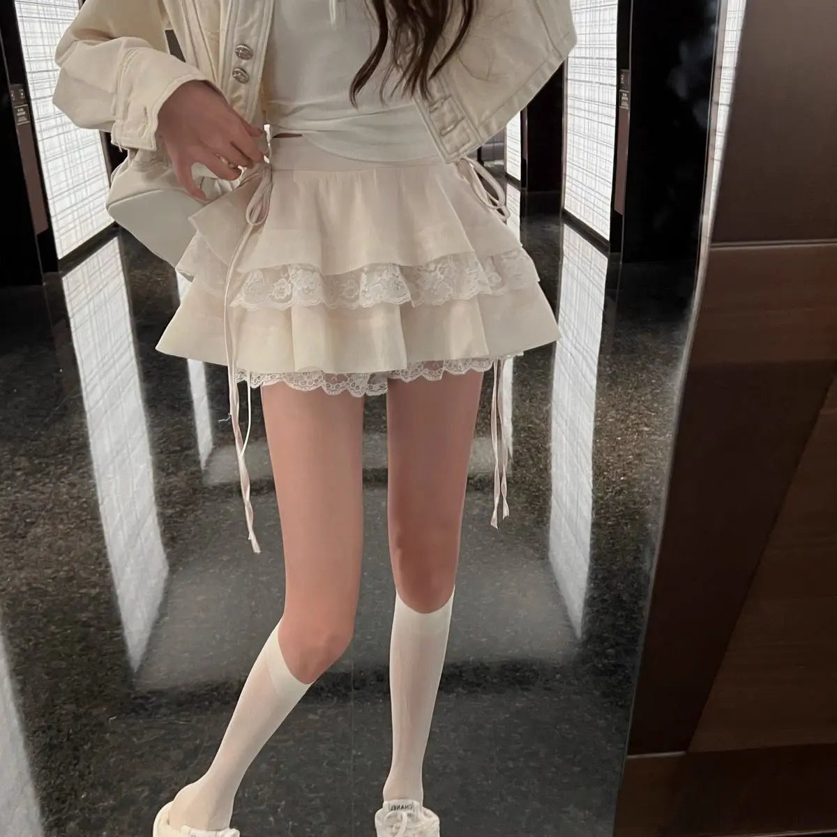 Jupe Kawaii Plissée Style Lolita