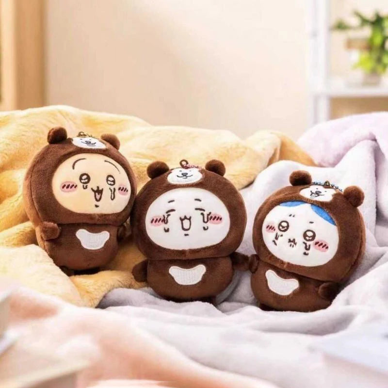 Pendentif Peluche Kawaii Chiikawas, Usagi & Hachiware