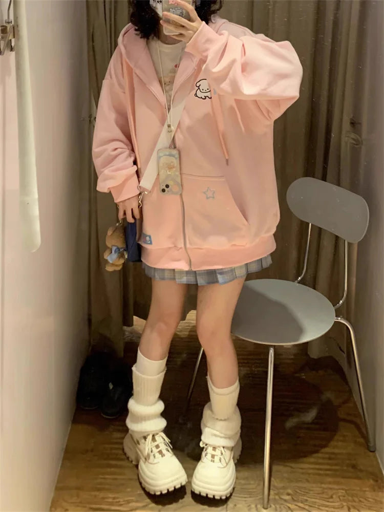 Hoodie Kawaii - Zip up