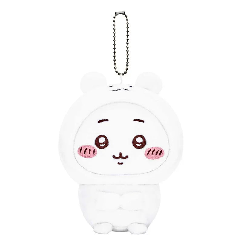 Porte-Clés Peluche Kawaii Chiikawa, Hachiware, Usagi Usagi
