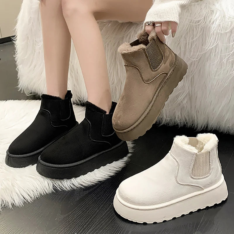 Bottes d’Hiver Kawaii - Chaleur et Confort