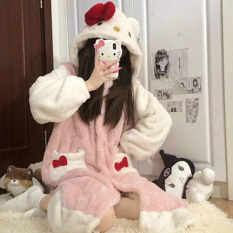 Combinaison Sanrio Pyjama Kawaii Kitty