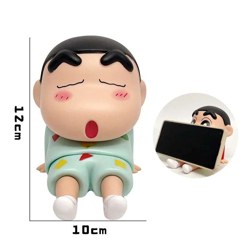 Support Téléphone Kawaii Crayon Shin-Chan Vert
