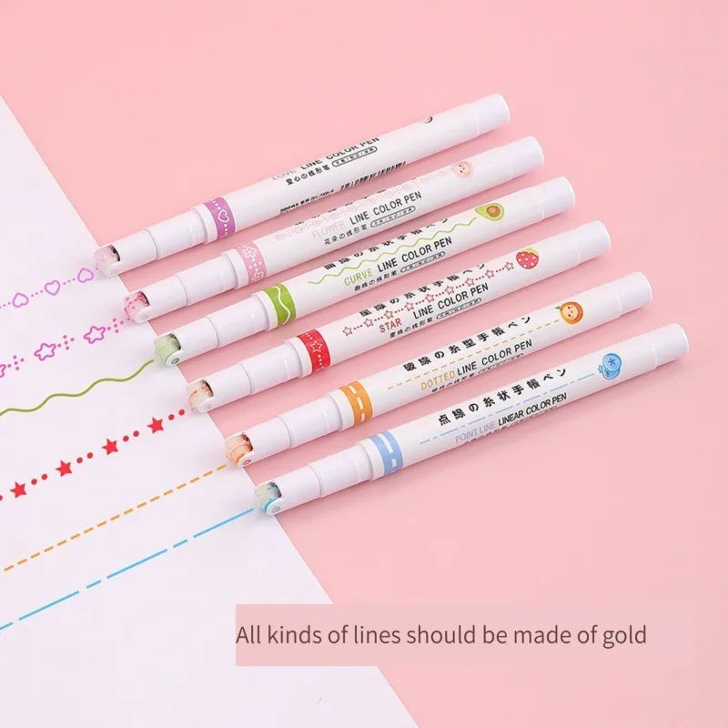 Set de Stylos Surligneurs Kawaii