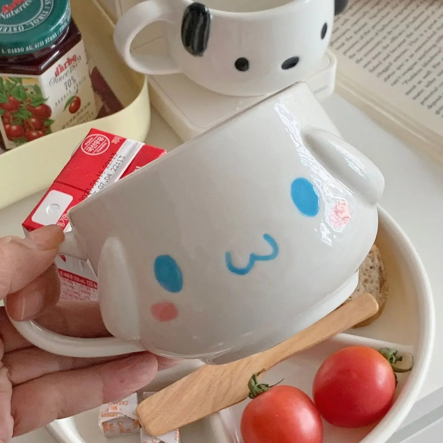 Tasse en Céramique Kawaii Sanrio Cinnamoroll Cinnamoroll