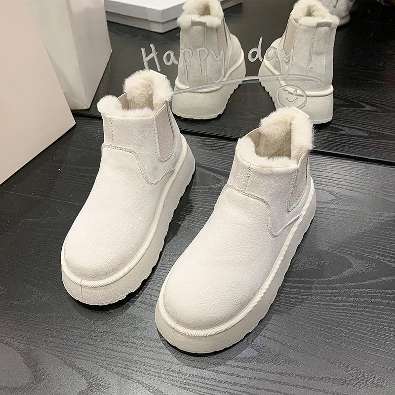 Bottes d’Hiver Kawaii - Chaleur et Confort