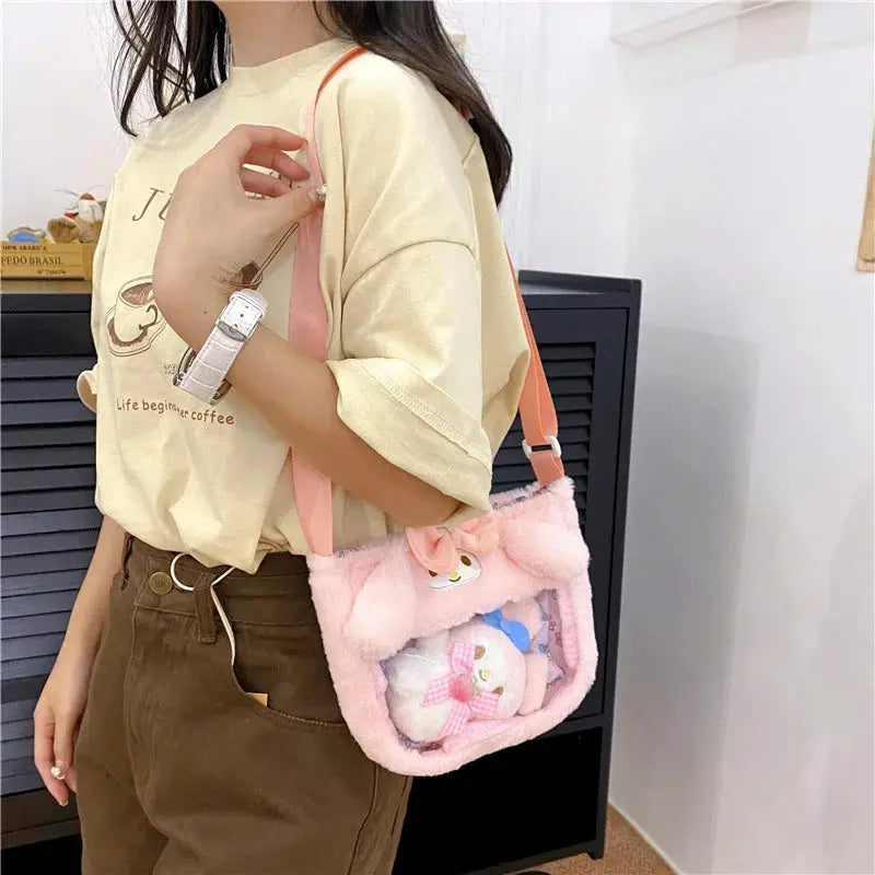 Sac à Bandoulière Transparent Kawaii