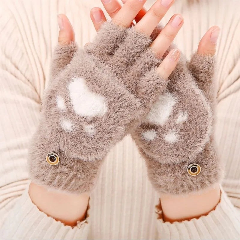 Mitaines Kawaii Patte de Chat