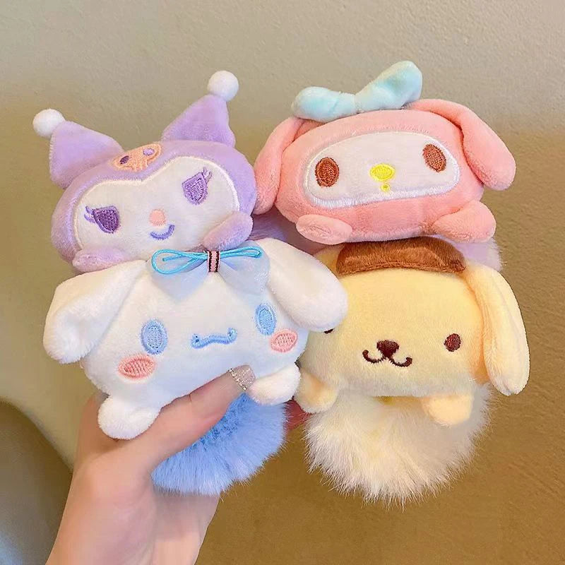 Chouchou Kawaii Sanrio en Peluche
