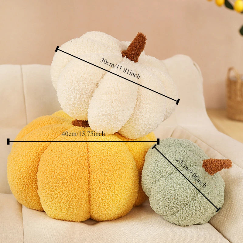 Oreiller Citrouille Kawaii