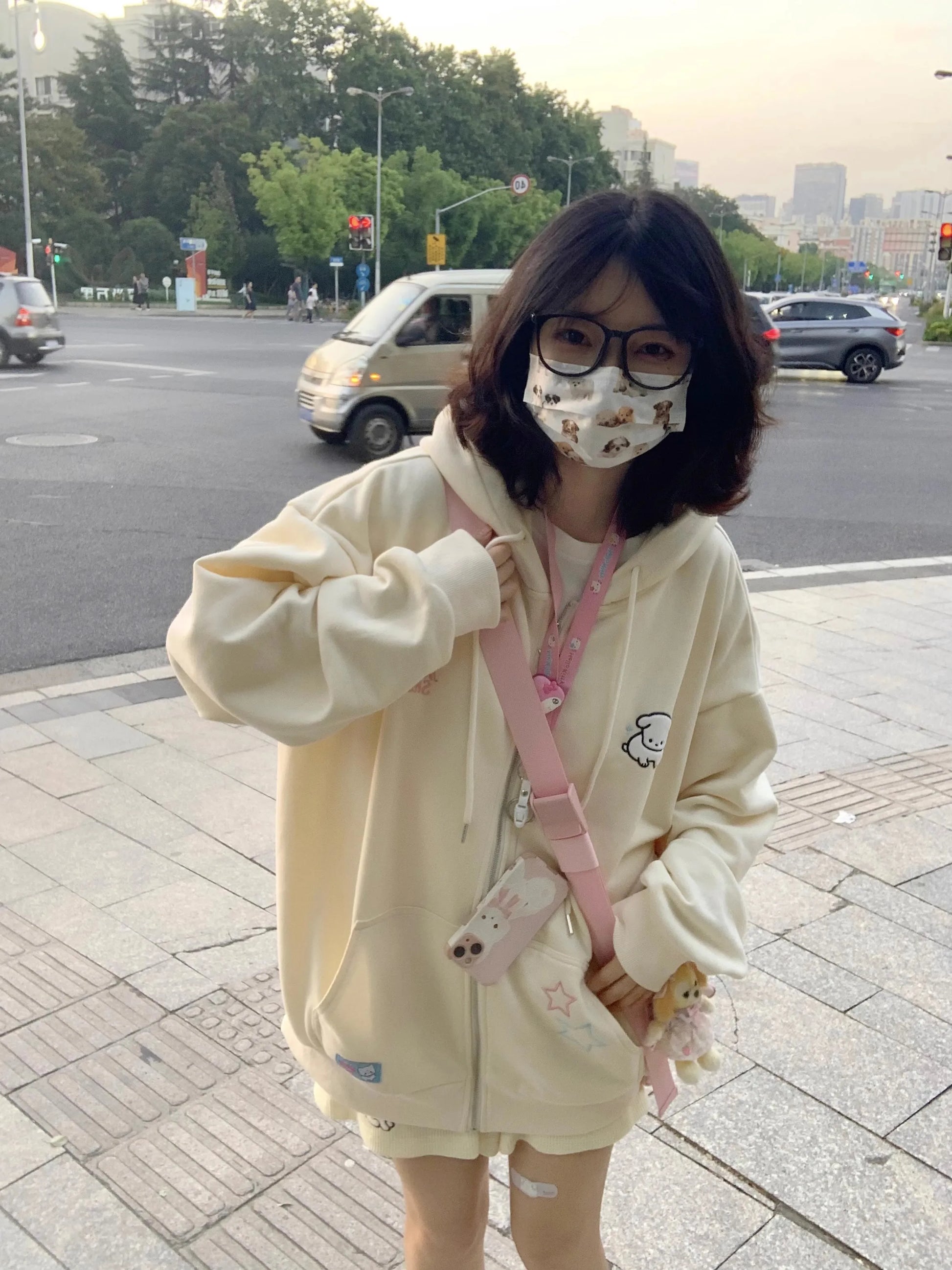 Hoodie Kawaii - Zip up