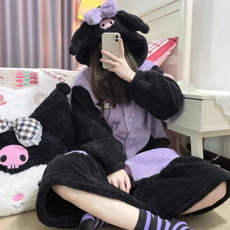 Combinaison Sanrio Pyjama Kawaii Kuromi