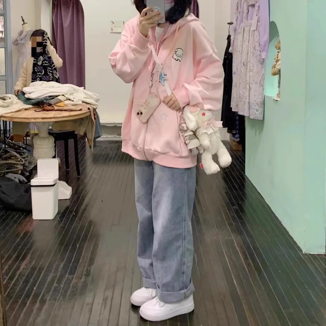 Hoodie Kawaii - Zip up
