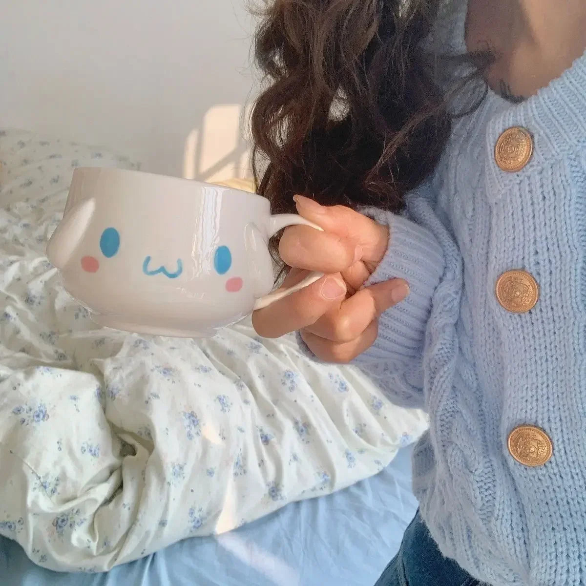 Tasse en Céramique Kawaii Sanrio Cinnamoroll