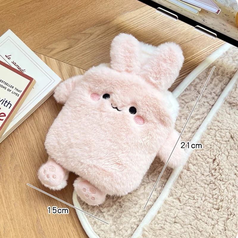 Bouillotte Kawaii avec Peluche Rose (400ml)
