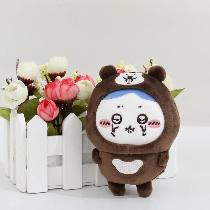 Pendentif Peluche Kawaii Chiikawas, Usagi & Hachiware