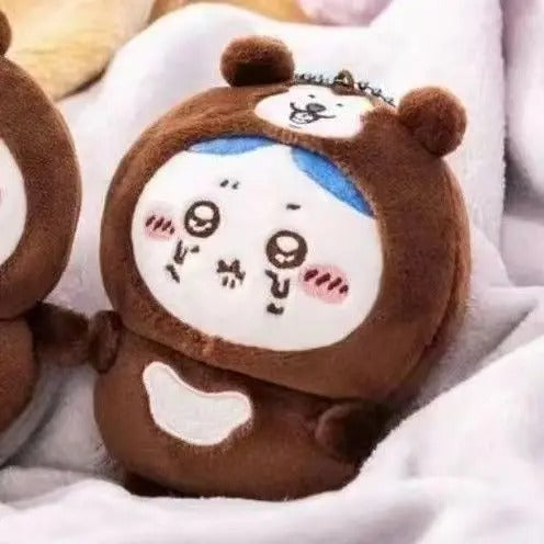 Pendentif Peluche Kawaii Chiikawas, Usagi & Hachiware