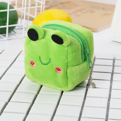 Mini Portefeuille Kawaii en Peluche Poulet