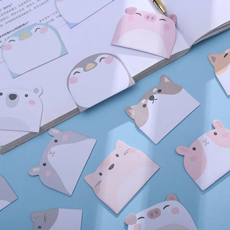 Bloc de Notes Kawaii Animaux Adorables